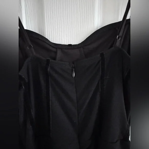 SHEIN ICON RUCHED BUSTIER BODYCON DRESS SIZE SMALL/4 NEVER WORN NWOT KNIT FABRIC - Picture 10 of 10